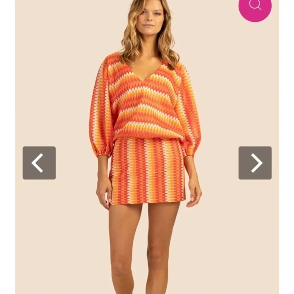 Trina Turk sunray tunic coverup